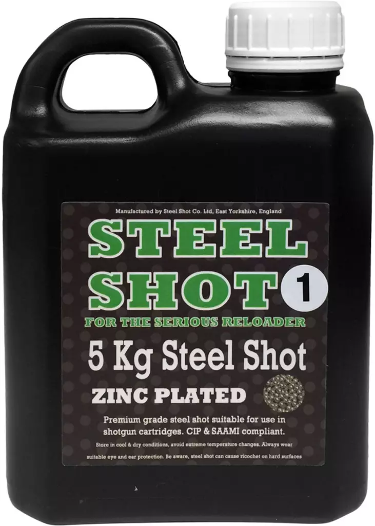 Teräshauli, Steel Shot Zinc Plated 5kg - Haulikon jälleenlatauskomponentit - 5060488520197 - 1