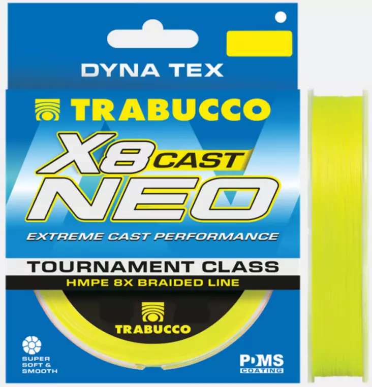 Trabucco Dyna-Tex X8 Neo Cast 150m - Kalastus Siimat - 8054393178427 - 1