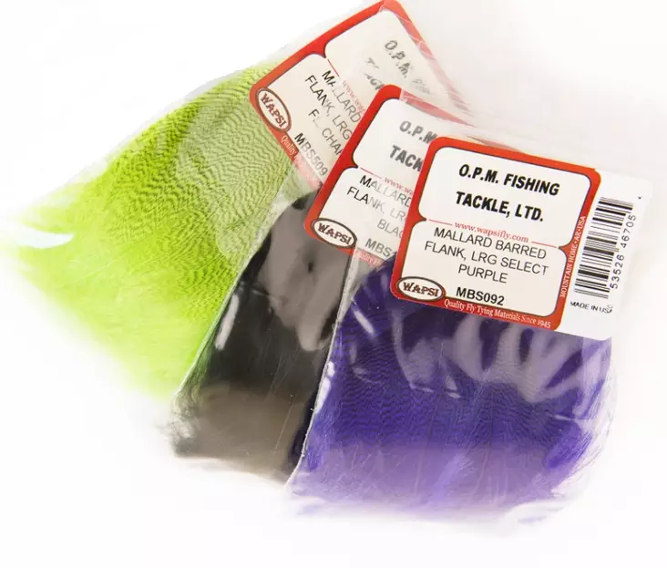 Wapsi, Mallard Barred Flank, Large - Luonnolliset perhomateriaalit - 053526467017 - 1