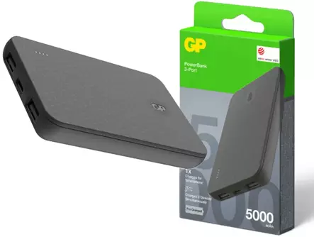 GP Powerbank Plus 5000mAh, virtalähde - Matkapuhelintarvikkeet - 4891199231308 - 1