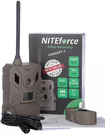 NITEforce Concept 2 riistakamera 36mp HD - Riistakamerat - 6430061583428 - 2