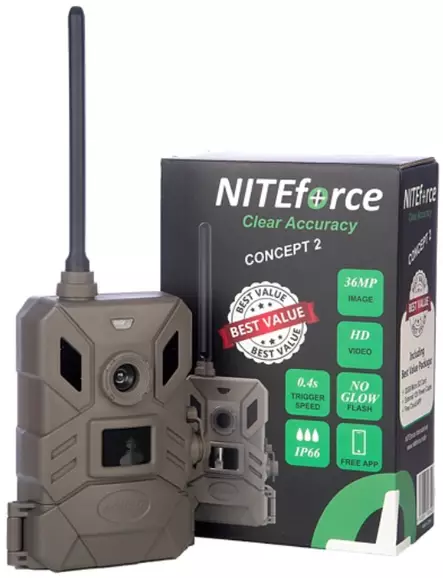 NITEforce Concept 2 riistakamera 36mp HD - Riistakamerat - 6430061583428 - 1