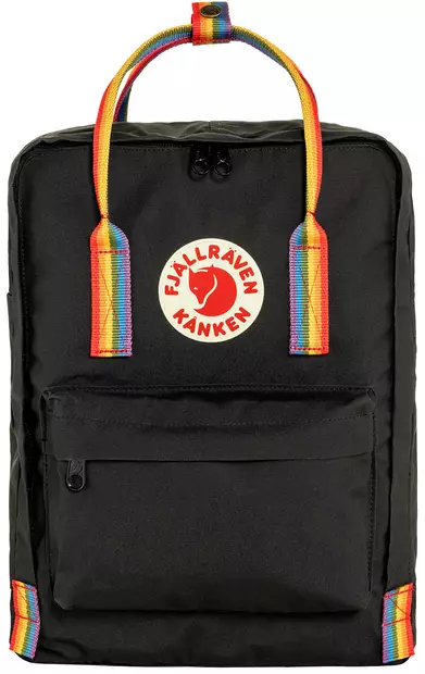 Fjällräven Kånken Rainbow-reppu, Black - Fjällräven Kånken - 7323450597948 - 1
