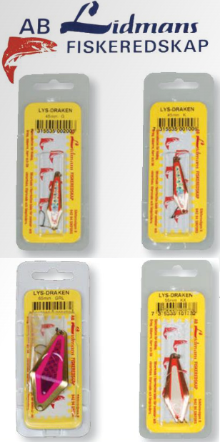 Lys-Draken 55mm, Lindmans - Tasapainopilkit, pystypilkit, mormuskat - 7315535101508 - 1