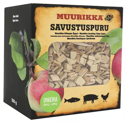 Muurikka Savustushake Omena 2L - Muurikka Pannut, savustimet, ruuanlaitto - 6412450671008 - 1