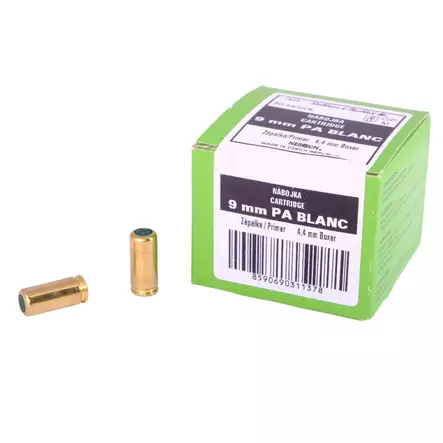 S&B Starttipatruuna 9mm PA Blanc - Pienoiskiväärin ja pistoolin patruunat - 8590690311378 - 1