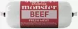 Monster Dog Beef Sausage 400g - Monster koiranruoka - 7350040129258 - 1