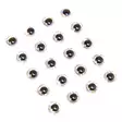 Epoxy Eyes 3D 3,6mm - Perhojen kuulapäät, putket ja silmät - 6430028187508 - 1