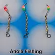 Värikoukku ketjulla, Ahola Fishing 14-7 - Tasapainopilkit, pystypilkit, mormuskat - 4201470008 - 1