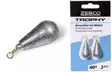 Zebco Trophy Päärynäpaino 30g, 2kpl - Kalastuspainot - 4029569269938 - 1