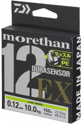 Daiwa Morethan DuraSensor 12 Braid - Kalastus Siimat - 043178448488 - 1