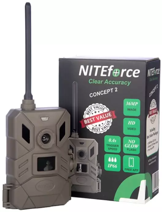 NITEforce Concept 2 riistakamera 36mp HD - Riistakamerat - 6430061583428 - 1