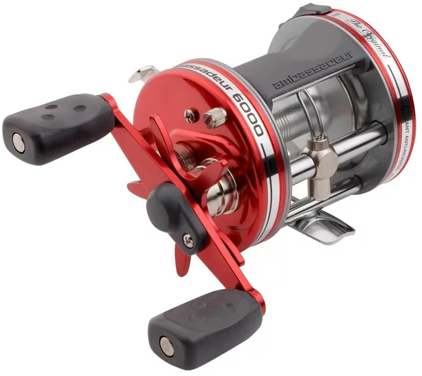 Abu Garcia Ambassadeur 6000 Red - Heittohyrräkelat - 036282080188 - 1