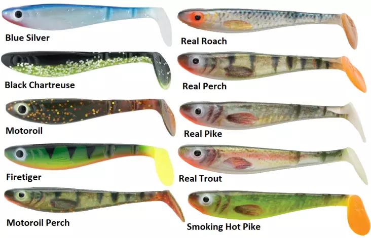 Abu Garcia McPerch Shad 90mm - Jigit ja Shadit - 1514218 - 1