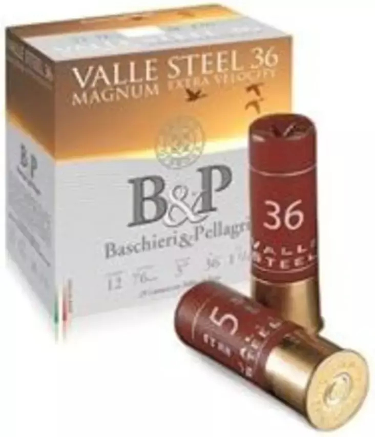 B&P 12/76 36g Valle Steel - Korvaavat patruunat - 803413404618 - 1