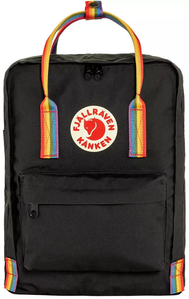 Fjällräven Kånken Rainbow-reppu, Black - Fjällräven Kånken - 7323450597948 - 1