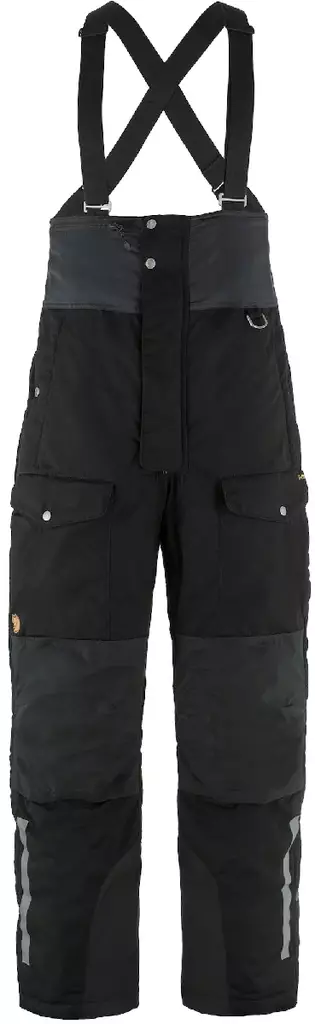 Fjällräven Polar Bib Trousers, Black - Fjällräven housut - 73921589738 - 1