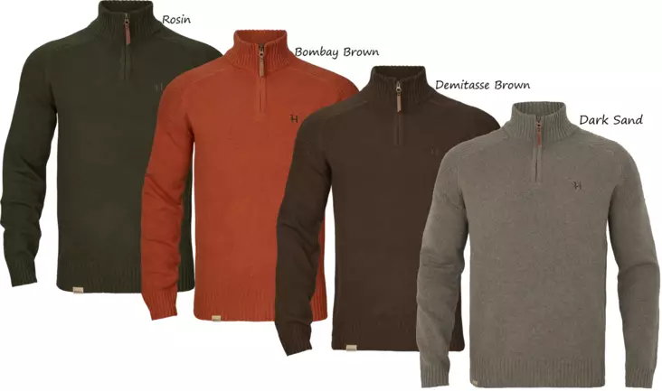 Härkila Vincent Merino Half Zip, paita - Härkilä Paidat ja Alusasut - 10608 - 1