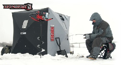 Ice Rap Shack Sherpa M3 -kalastusteltta - Talvikalastustarvikkeet - 022677191348 - 1