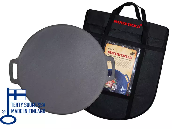 Muurikka muurinpohjapannu 48cm - Muurikka Pannut, savustimet, ruuanlaitto - 6416571006008 - 1