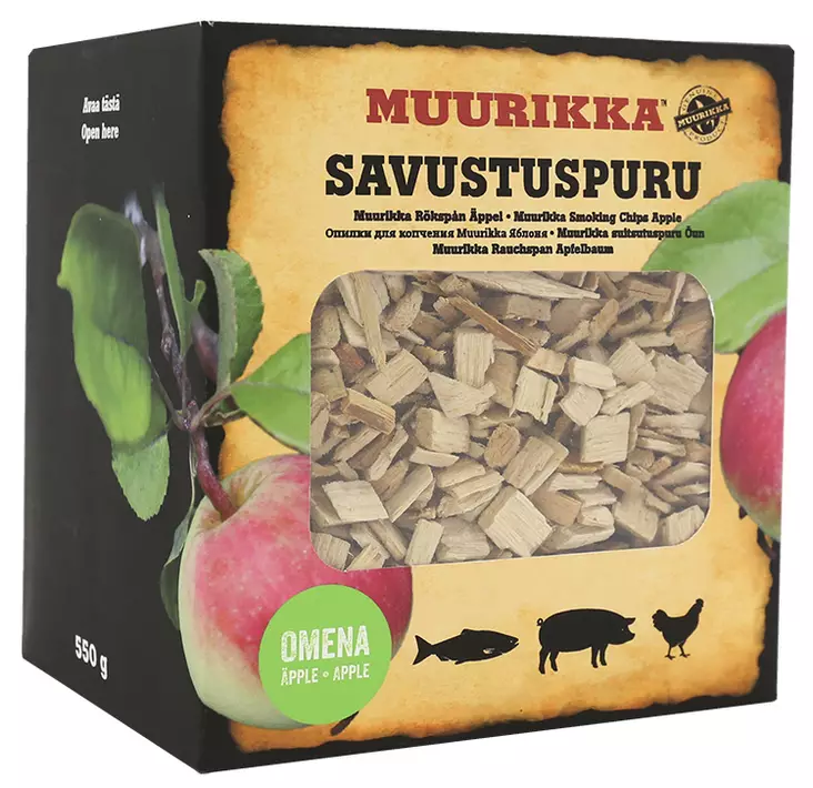 Muurikka Savustushake Omena 2L - Muurikka Pannut, savustimet, ruuanlaitto - 6412450671008 - 1