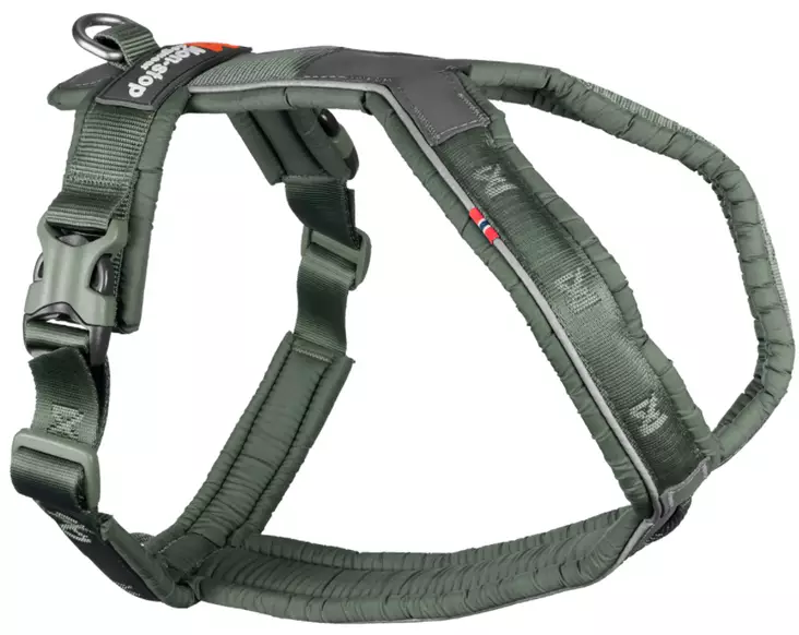 Non-Stop Line Harness V5 valjas, vihreä - Koiratarvikkeet - 7071652021608 - 1