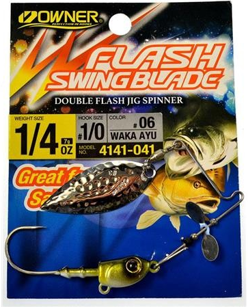 Owner Flash Swing Blade Spinnerbait - Lipat - 495387300278 - 1
