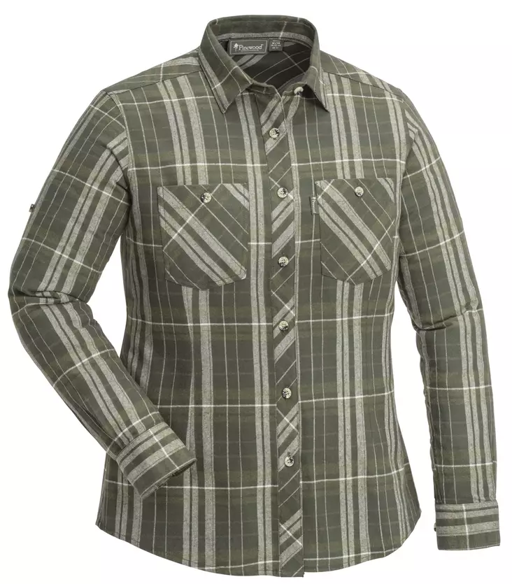 Pinewood Felicia, naisten flanellipaita - Pinewood Paidat ja Alusasut - 733109033498 - 1