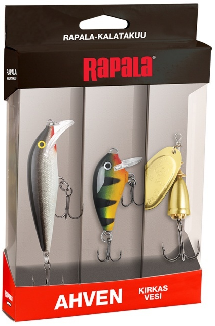 Rapala kalatakuu, Ahven Kirkas Vesi - Heittoperhot ja uistinlajitelmat - 6416173026138 - 1