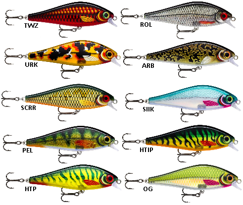 Rapala Super Shadow Rap 11cm 38g - Vaaput - 02267731808 - 1