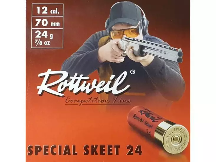 Rottweil 12/70 24g Special Skeet 9 - Urheilupatruunat - P80P2431568 - 1