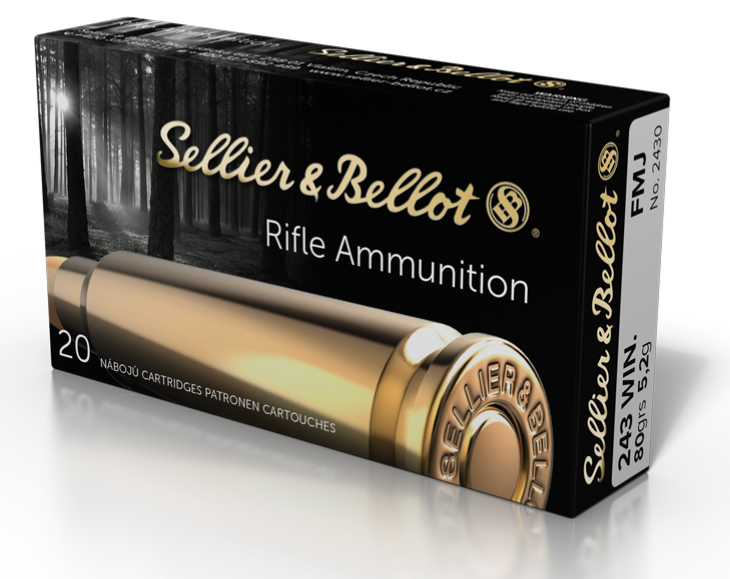 Sellier&Bellot 243 win. 5,2g FMJ - Sellier&Bellot - 8590690330768 - 1