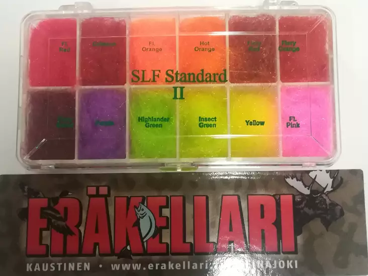 SLF Standard #2, dubbing -lajitelma - Synteettiset perhomateriaalit - 053526433128 - 1