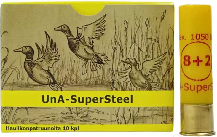 UnA 20/76 28g Super Steel 8+2 10kpl - Kaliiberi 20 - 6430068625398 - 1