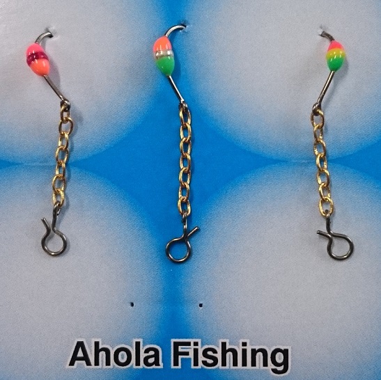 Värikoukku ketjulla, Ahola Fishing 14-7 - Tasapainopilkit, pystypilkit, mormuskat - 4201470008 - 1