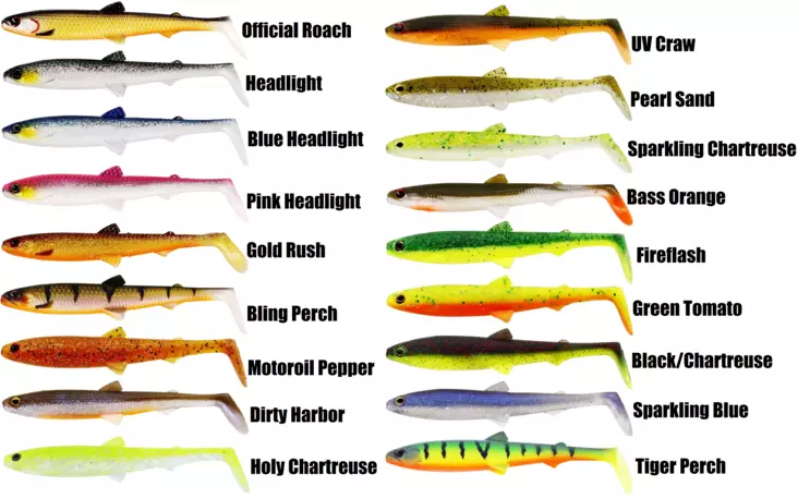 Westin BullTeez Shadtail 12,5cm 16g,2kpl - Jigit ja Shadit - P143-000-158 - 1