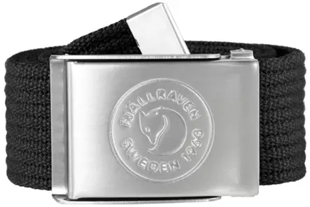 Fjällräven 1960 Logo vyö, Black - Fjällräven lisävarusteet - 7323450849719 - 1