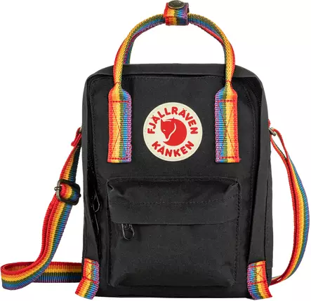 Fjällräven Kånken Sling Rainbow, Black - Fjällräven Kånken Sling - 7323450842239 - 1