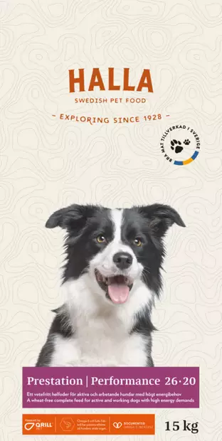 Halla Prestation 26-20 15kg - Koiranruoka ja herkut - 7350003232629 - 1