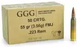 GGG .223 Rem 55gr 3,6g 50kpl - Muut - 4779032300209 - 1