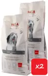 Halla Senior Veteran 12kg - 2 säkkiä - Halla koiranruoka - 7350003233399 - 1