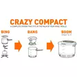 Jetboil Stash -Retkikeitin 0.8 l Titan - Ruoanlaitto, termos- ja juomapullot - 858941006939 - 6