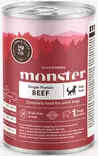 Monster Dog Single Protein Beef 400g - Monster koiranruoka - 7350040124369 - 1