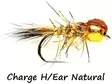Uppoperho 2kpl, Charge H/Ear Natural S12 - Valmisperhot - 6430037106859 - 1