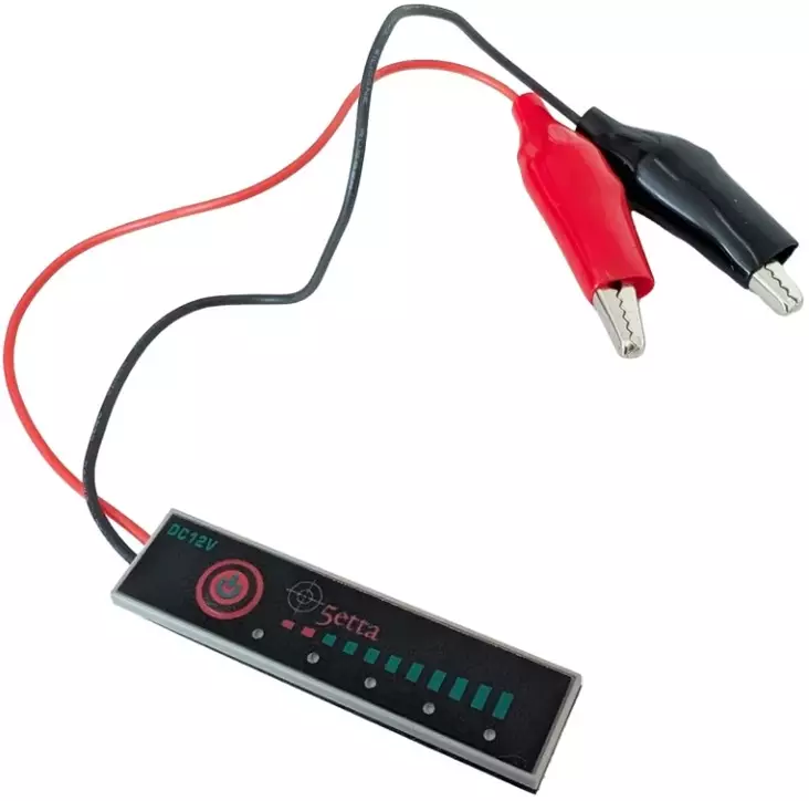 5etta Lyijyakkujen mittari 12v - Riistakamerat - 7333080083049 - 1