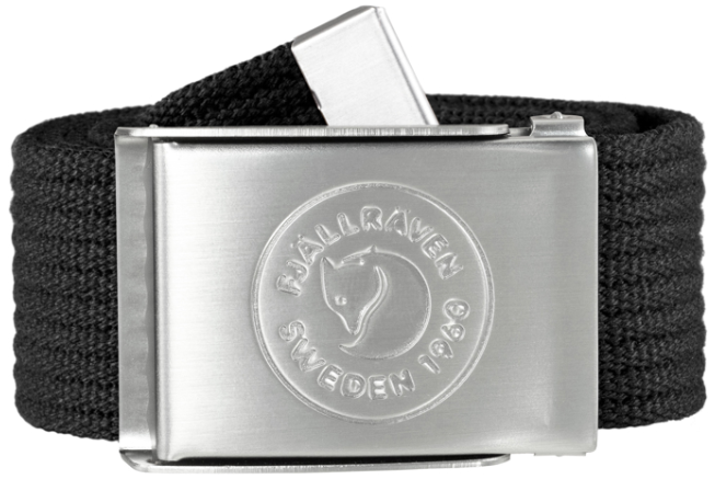 Fjällräven 1960 Logo vyö, Black - Fjällräven lisävarusteet - 7323450849719 - 1