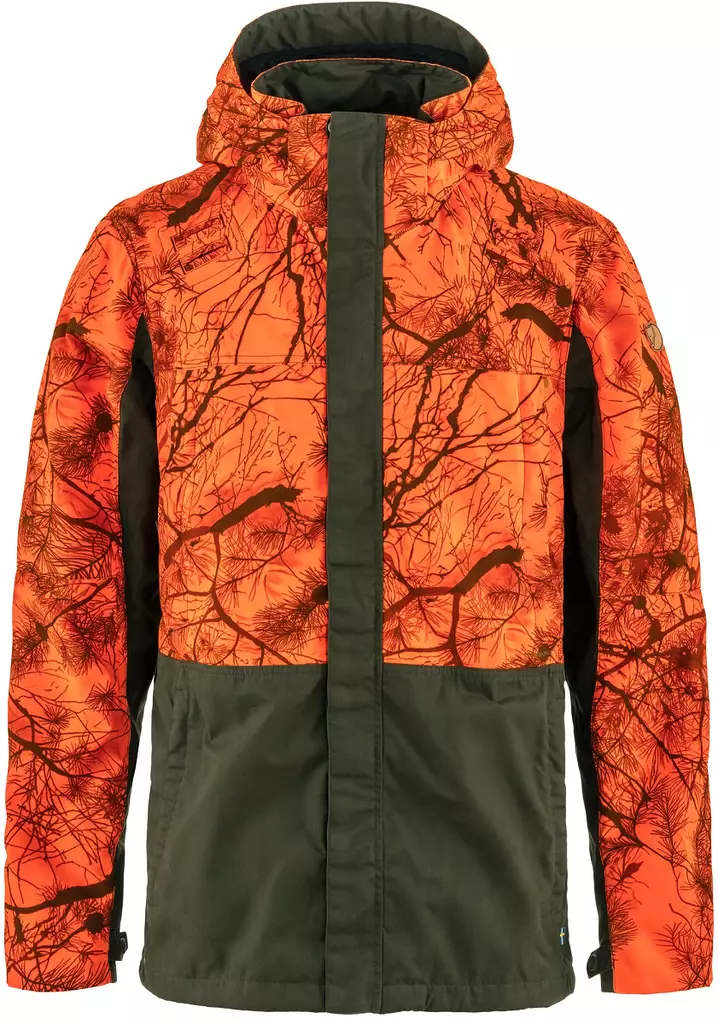 Fjällräven Drev Hybrid Takki, OrangeCamo - Fjällräven housut - 12500149 - 1