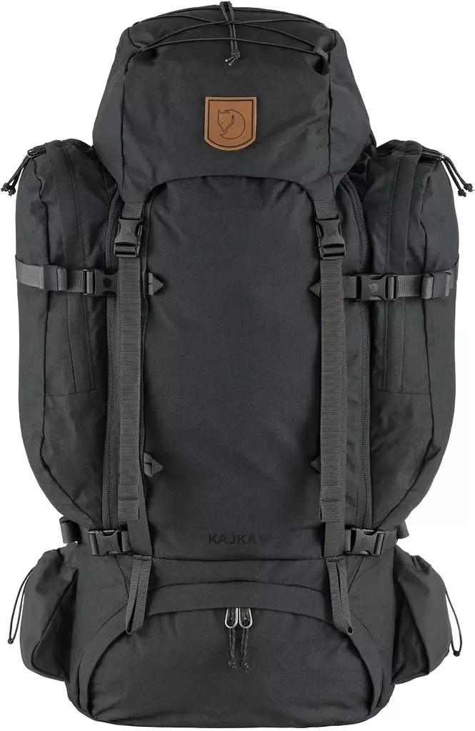 Fjällräven Kajka 100, rinkka Coal Black - Fjällräven rinkat - 7323451021749 - 1