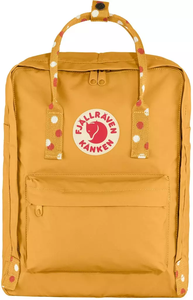 Fjällräven Kånken-reppu, Ochre-Con.Pat - Fjällräven Kånken - 7323450786359 - 2