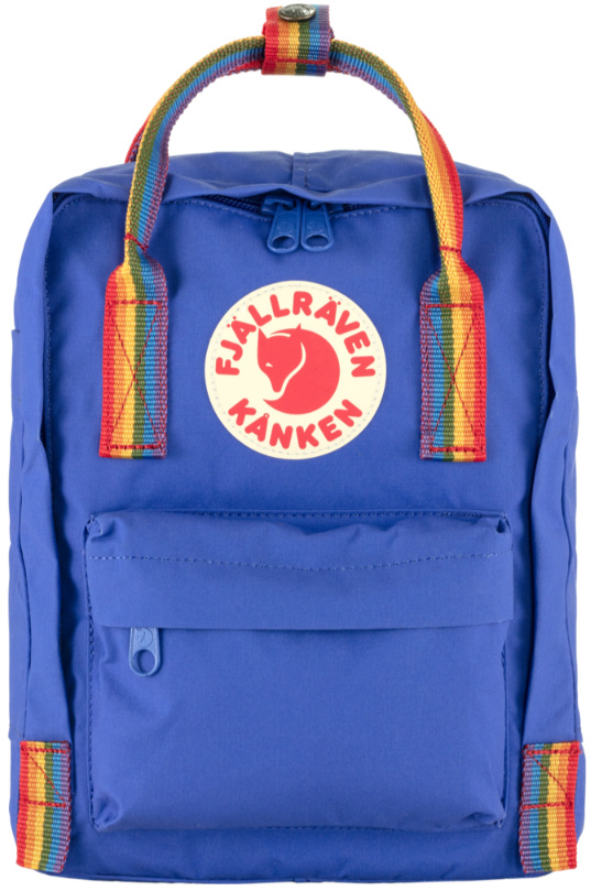 Fjällräven Kånken Rainbow Mini, Cobalt - Fjällräven Kånken Mini - 7323450925529 - 1